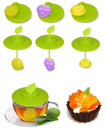 Ситечко Фрукты с крышкой DH11-43