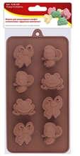 80-329 VL Форма д-шоколадных конфет силик. Дружная компания