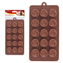80-333 VL Форма д- шоколадных конфет силик. Розочки 30-30