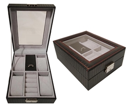 Шкатулка для бижутерии CX7556  20х16х8см