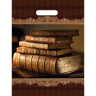 Мешок с ручками Книги 40х31см  60 мкм н00113566