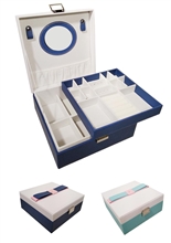 Шкатулка для бижутерии CX7867  *микс  22,5х22,5х9,5см