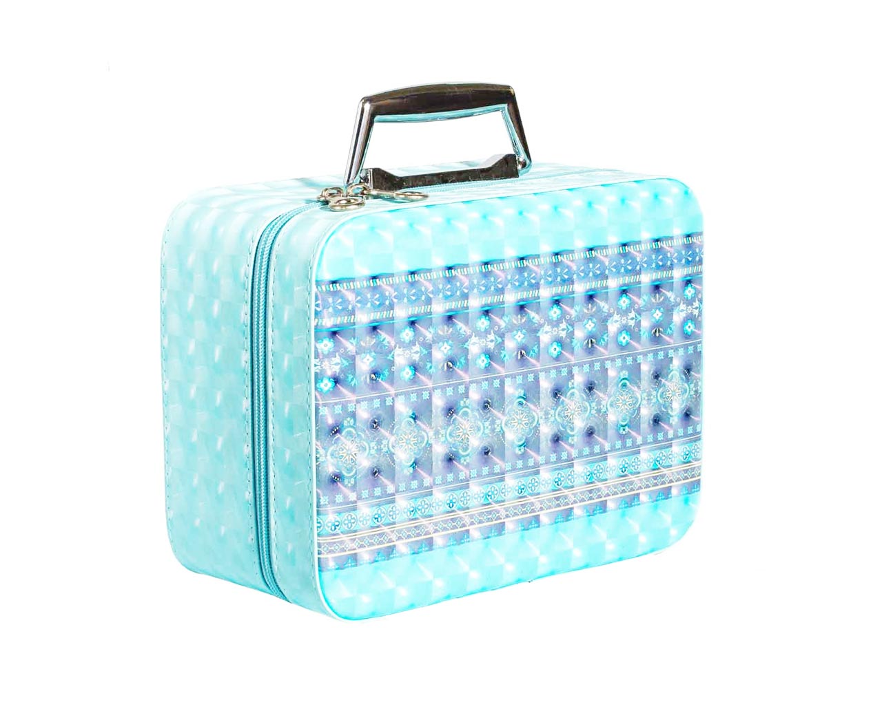 Сумка для косметики CX7587-2, голубая 22х15.5х9см