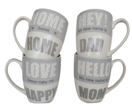 Кружка MUG-272  350мл  8,3х10,4см(Mix)