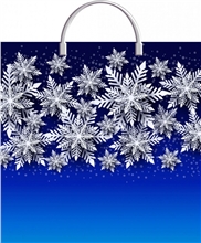 Мешок с пластиковыми ручками Синева 36х37см, 100мкм  н00168795