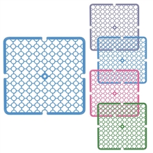 Коврик в раковину. Размер 29х29см МГ76-116