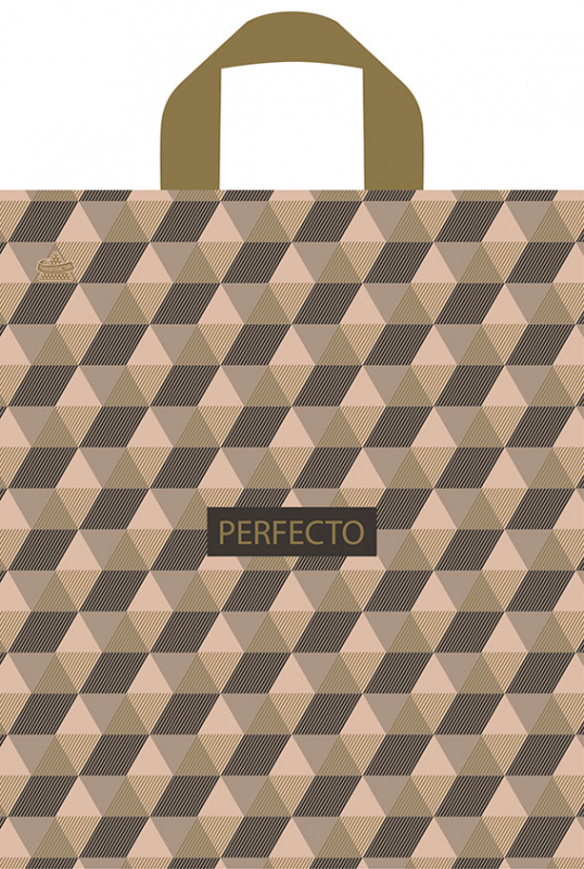 Мешок с ручками Перфекто Иллюзия 35х31см, 95мкм н00195340