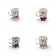 Кружка MUG-345  220мл 9,8х7,5х7,5см(Mix)