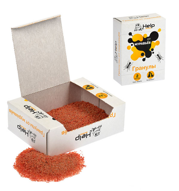 HELP от МУРАВЬЕВ Гранулы в коробке, 80г  80277