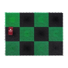 Коврик ТРАВКА 42х56см, черно-зеленый VORTEX 23001