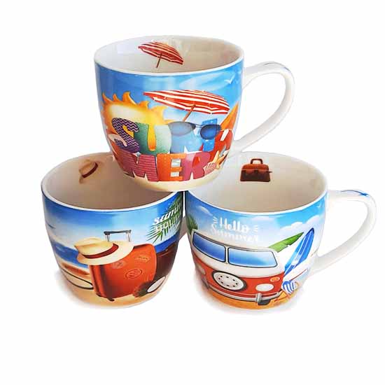 Кружка MUG-428 520мл 10,5х9,4х7,3см(Mix)