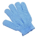 Мочалка-перчатка QH-0912 Голубой