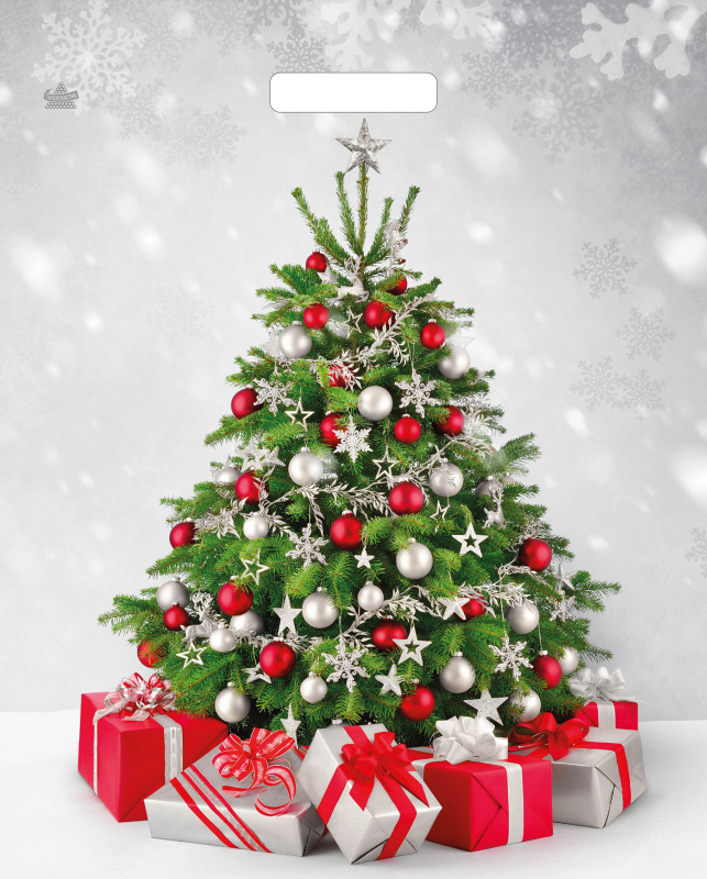 Мешок с ручками Подарки у елки 47,5х39см, 60мкм н00225499