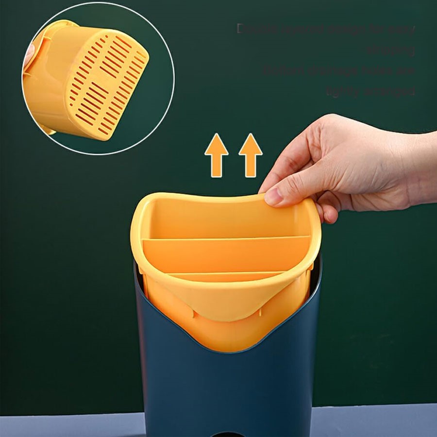 Сушилка для столовых приборов QQH22-56 (11,8х8,5х16см) (Mix)