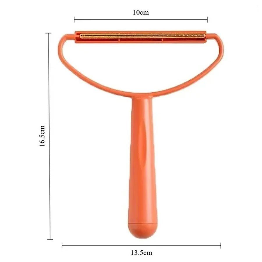 Щетка (скребок) для удаления шерсти, катышек и ворса (13,5х10х16,5см) QQH22-63