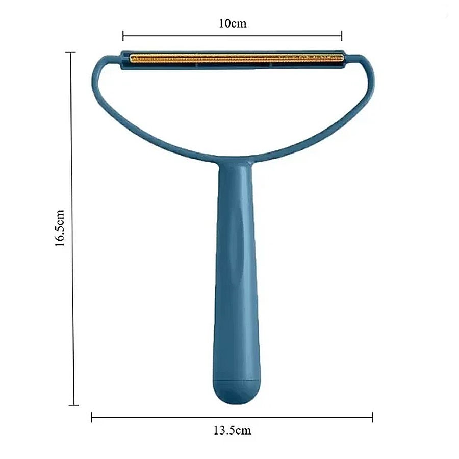 Щетка (скребок) для удаления шерсти, катышек и ворса (13,5х10х16,5см) QQH22-63