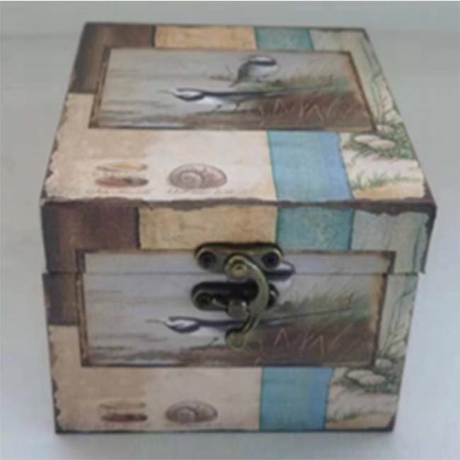 Сувенир шкатулка DH196-5  12х12х9см