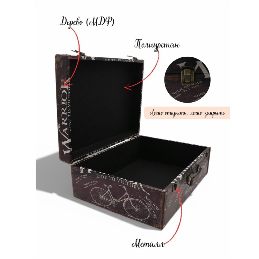 Сувенир шкатулка DH094-1 40х30х15см