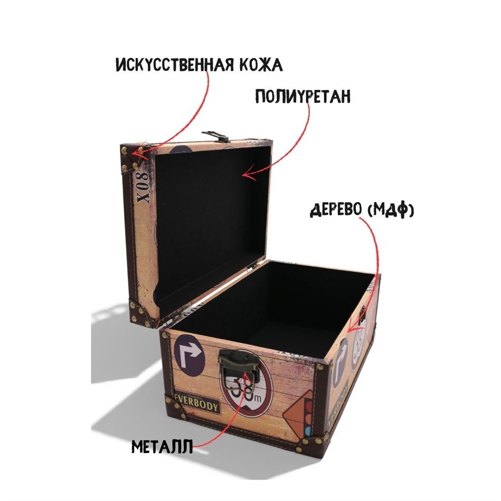 Сувенир шкатулка DH111-1 36х22х17см