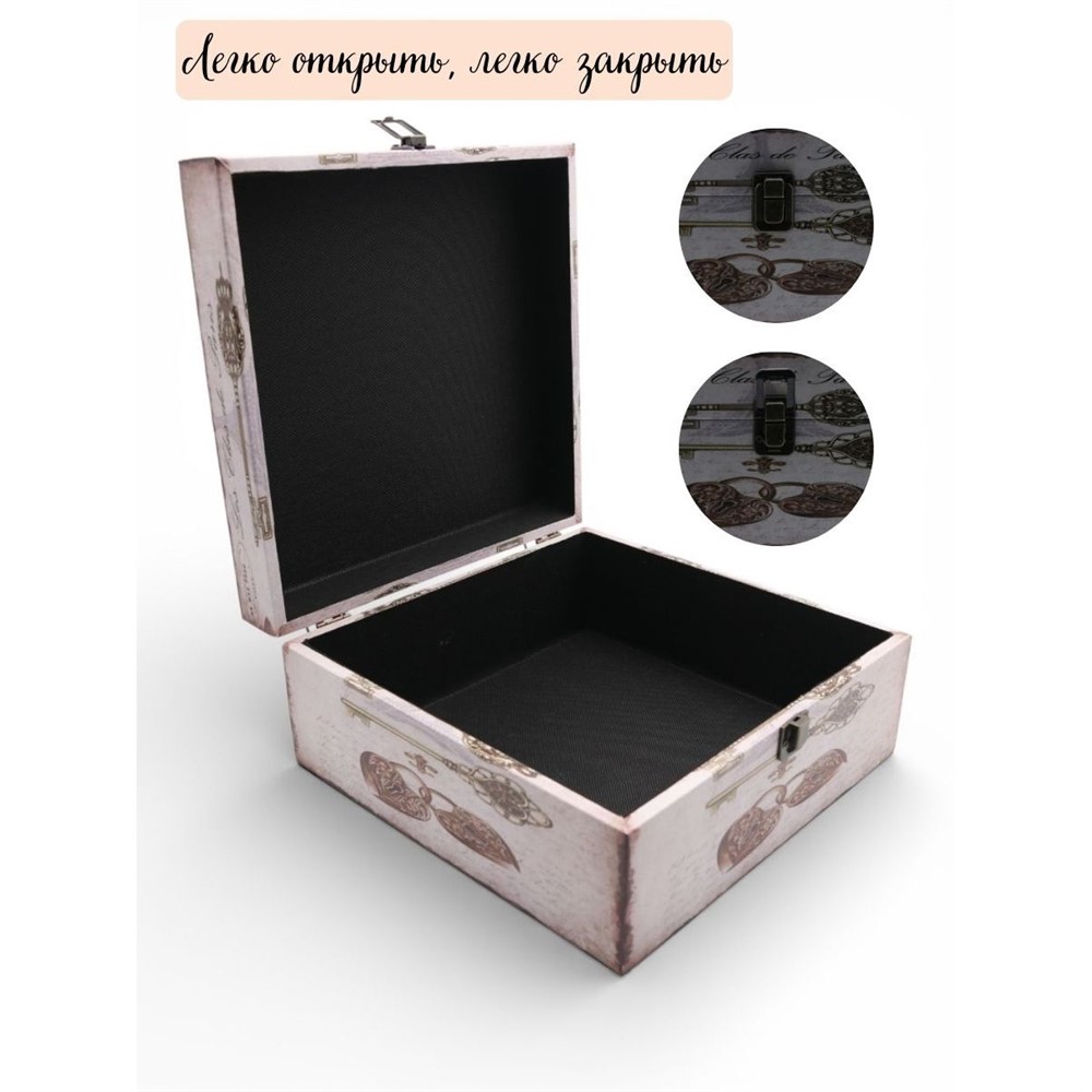 Сувенир шкатулка DH140-3-3 14х14х8см