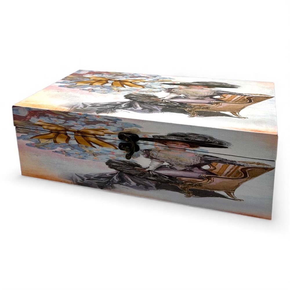 Сувенир шкатулка DH149-6-2 29х15х8см