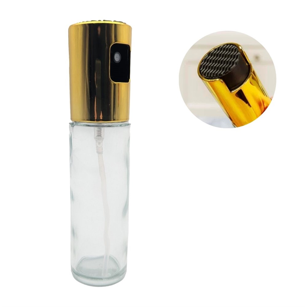 Дозатор Для Масла QQH22-47  (4х18 см) Цв №2 Золото 125 мл