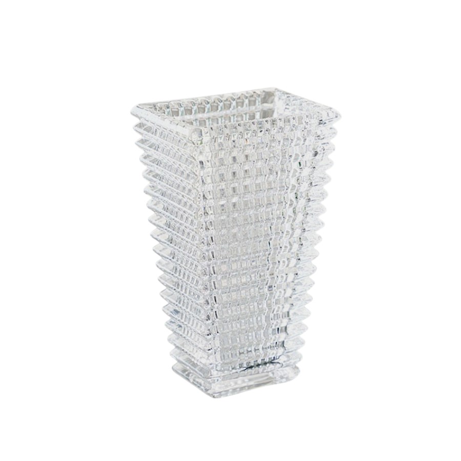 Ваза декоративная VSG-26  17,5х10см Прозрачный