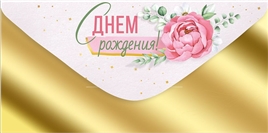 Конверт для денег 445 С Днем рождения! 3.0000881