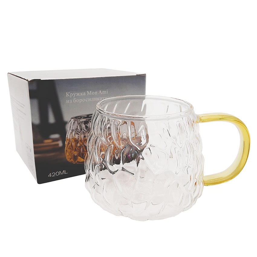 Кружка MonAmi Bubble. 420мл GL22-28 (8х8см) (без скидки)