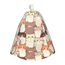 Шапка для бани и сауны Котики Банные штучки, войлок 41506