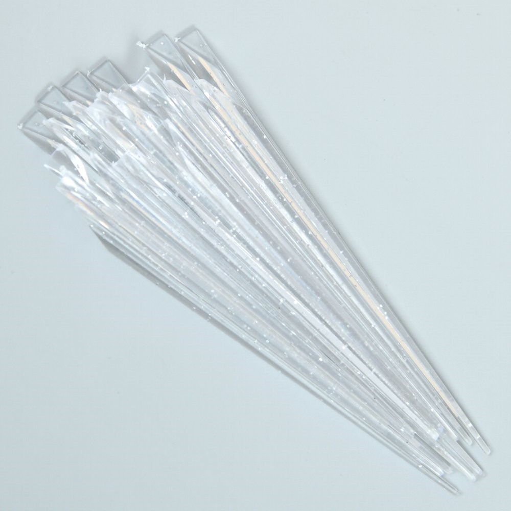 Шпажки для канапе Кристалл (Прозрачный). Набор 20шт.(дина 90 мм) МТ76-185