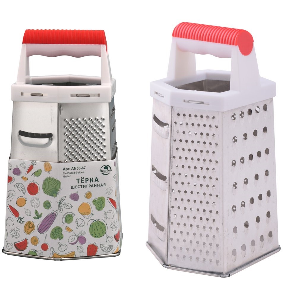 Терка 6-ти гранная 19 см, Раб. часть 14,5см AN53-67