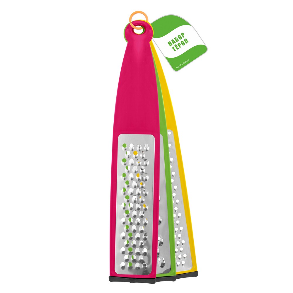 Набор тёрок. Длина 29 см. 3 шт.  VL53-75