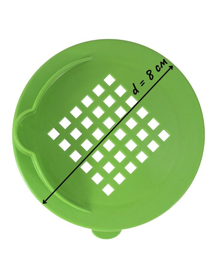 Крышка сливная для банок(набор 4 шт) D8см МГ76-84