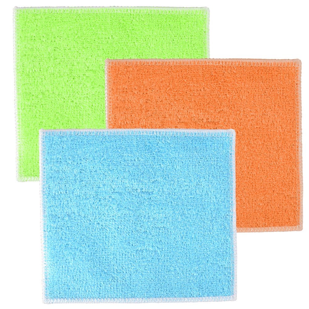 Салфетка двойная для уборки Мягкочист. Размер 16х18см. VL58-250