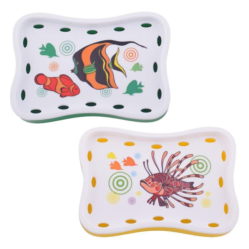 Подставка-мыльница Морская жизнь. (11*8см)  МТ76-24