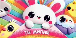 Конверт для денег 410 Ты милая! 7.0000663