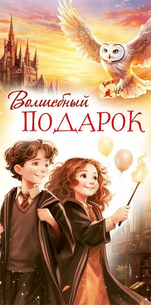 Конверт для денег 425 Волшебный подарок 70.875