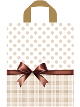 Мешок с ручками Шоколадный бант 35х28см, 55мкм н00292232