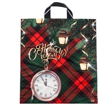 Мешок с ручками Часы с фонариками 42х38см, 37мкм н00225518