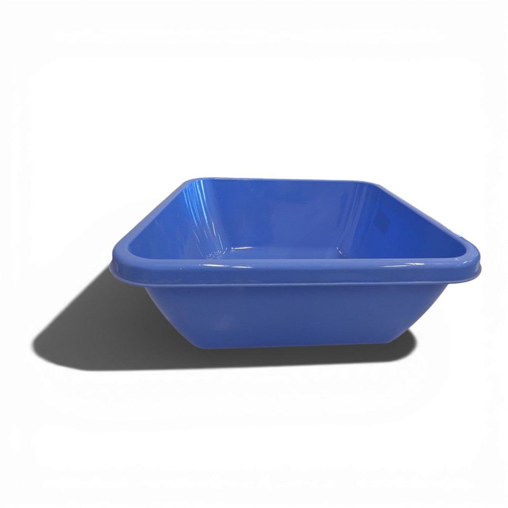 Таз квадратный  M2578  12л ( 36х36х13.5см ) Mix без скидки