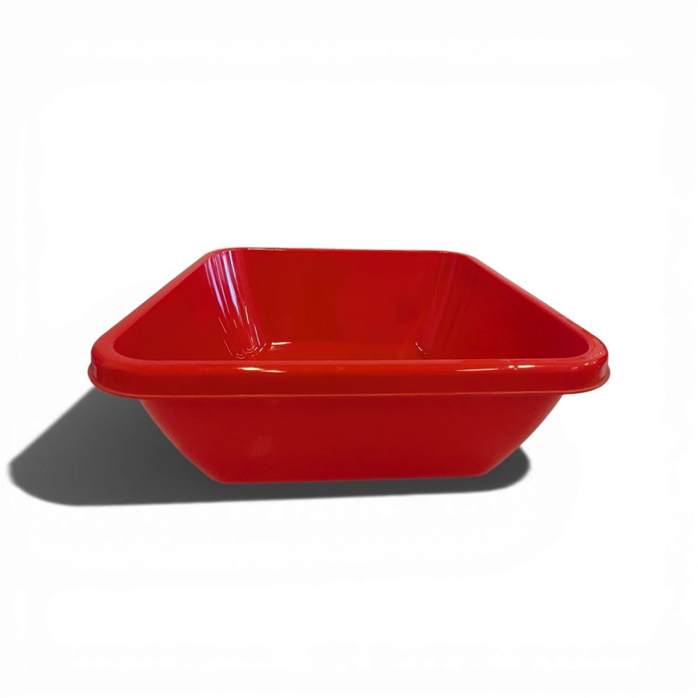 Таз квадратный  M2578  12л ( 36х36х13.5см ) Mix без скидки