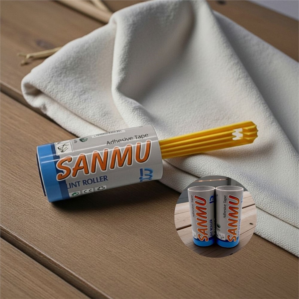 Набор ролик для чистки одежды 34824-A 10М (22,5см) + Сменный блок 20 слоев (набор 2 шт) 151014(ТМ)