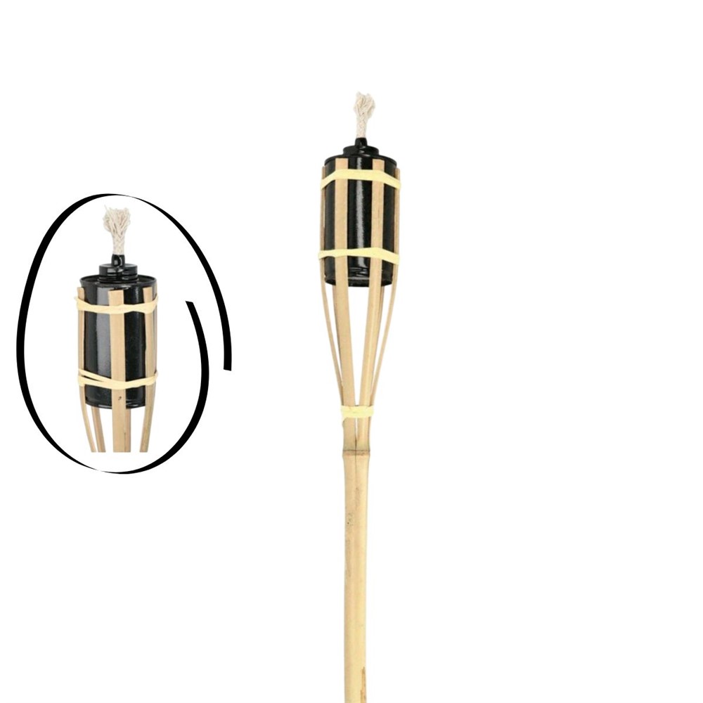 Факел бамбуковый TM1004 (h=60см, d=5.5см) (100-кор) м.опт без сикдки
