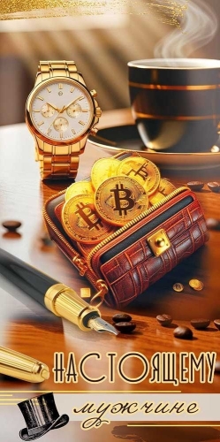 Конверт для денег 410 Настоящему мужчине 5.0002448