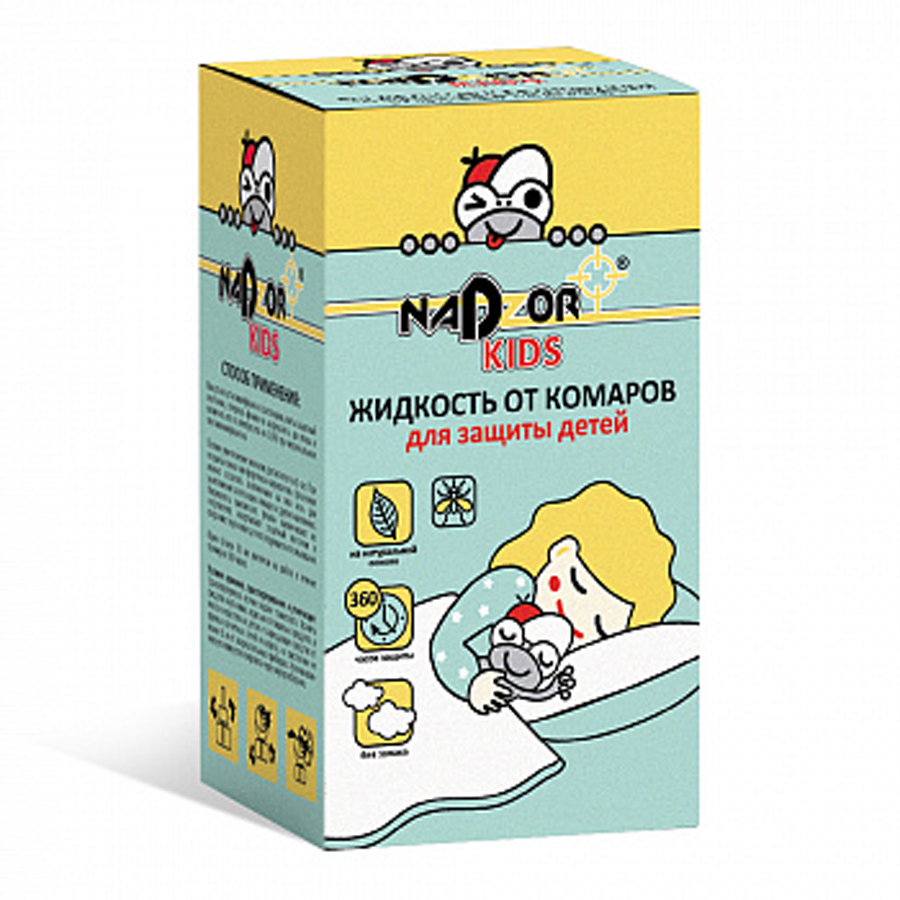 Жидкость для фумигатора для детей, Nadzor-24 DET004G