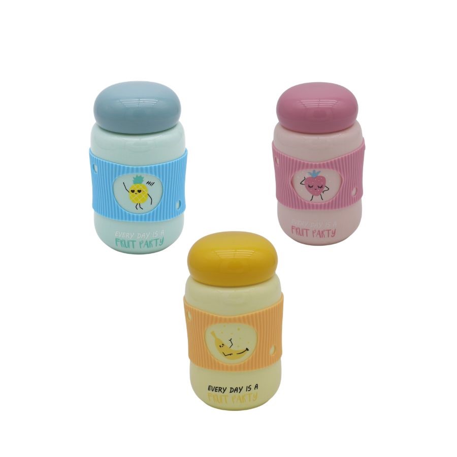 Кружка MUG-400-S 380мл 7,5 х 13 см КЛУБНИЧКА (для ВБ)