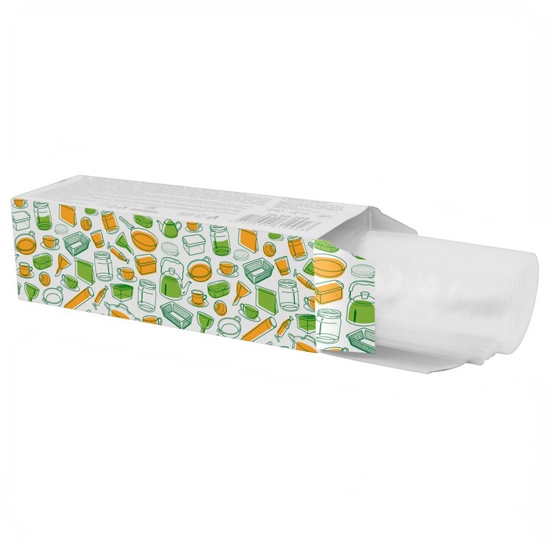 Н-р пакетов* д-замораживания продуктов 25шт. HL80-208 18*20см. замок zip-lock