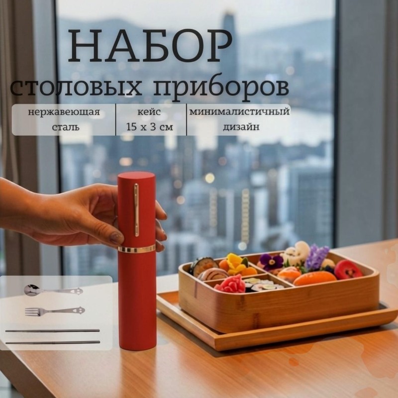 Набор для пикника BL-P006 (ДЛЯ ВБ Красный)